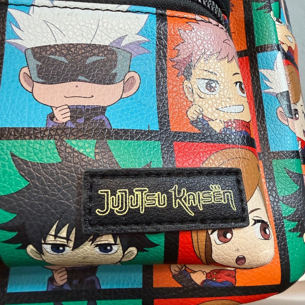 Jujutsu Kaisen Chibi Mini Backpack Gojo Itadori Crunchyroll Anime Bag - Picture 2 of 5